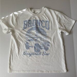 Art class Ford Official Bronco Licensed White Tee size small
